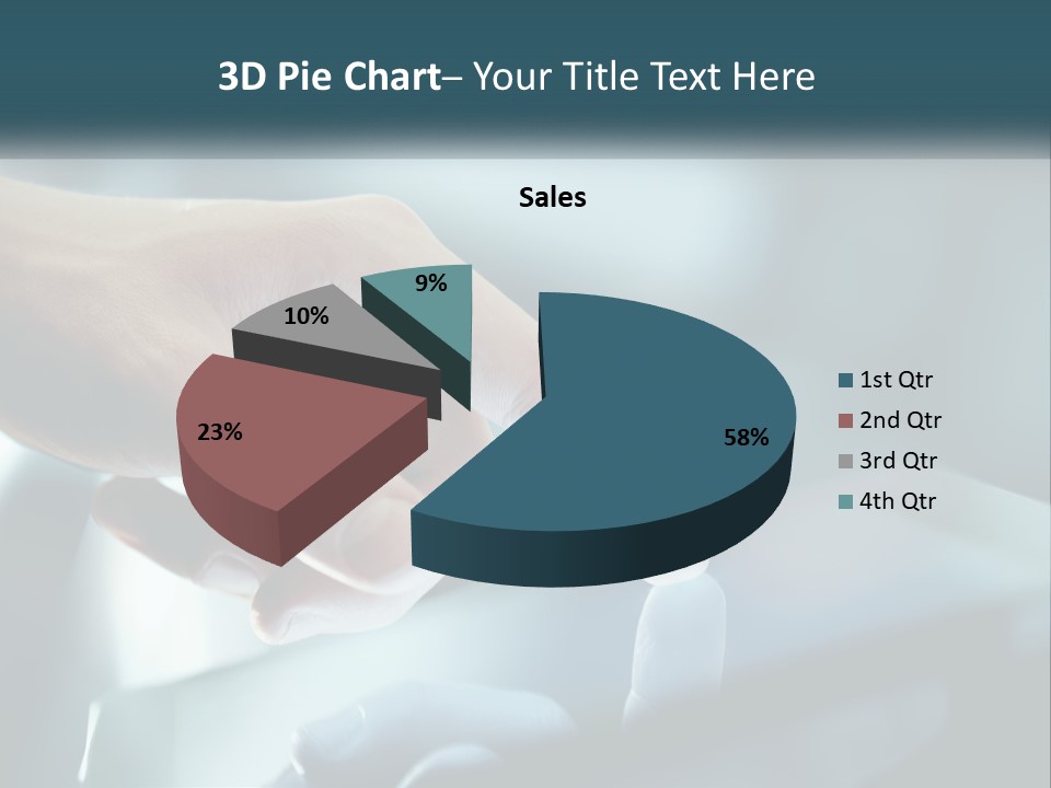 Rent Model Lawn PowerPoint Template