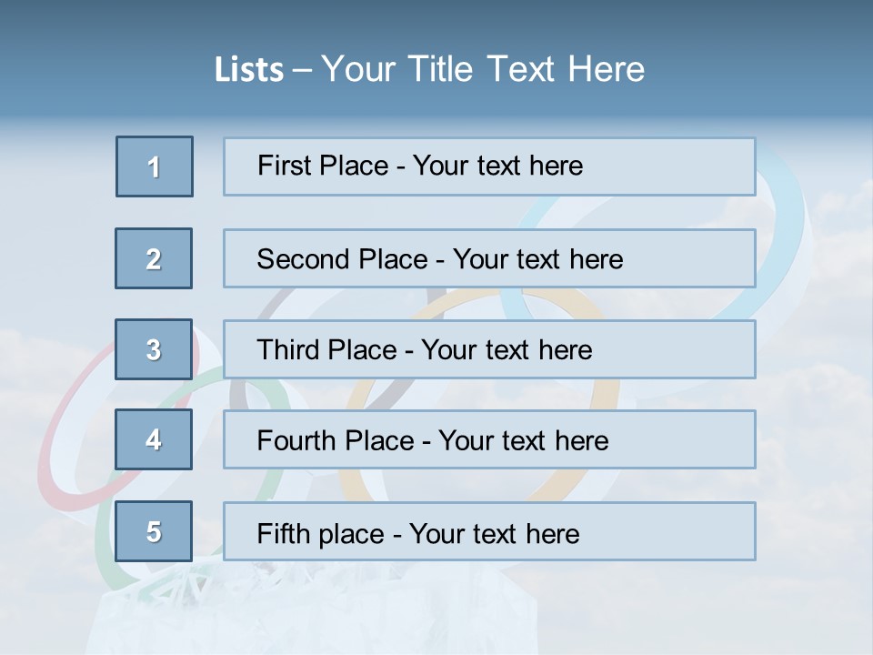 Sky Ownership Model PowerPoint Template
