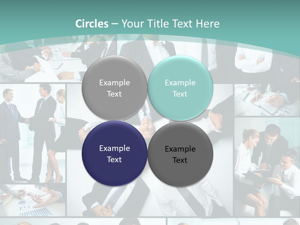 Blue Sky Holding Selling PowerPoint Template