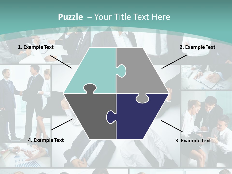 Blue Sky Holding Selling PowerPoint Template