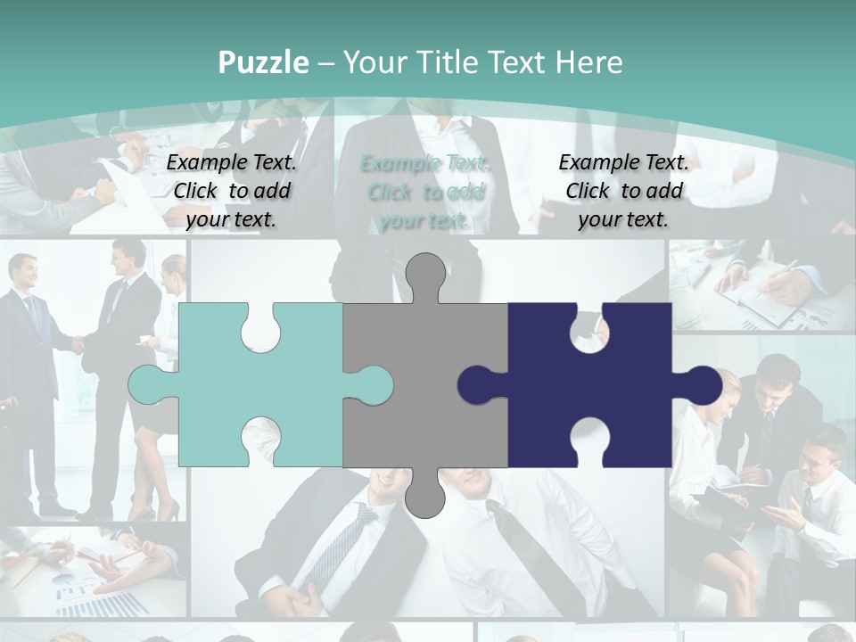 Blue Sky Holding Selling PowerPoint Template