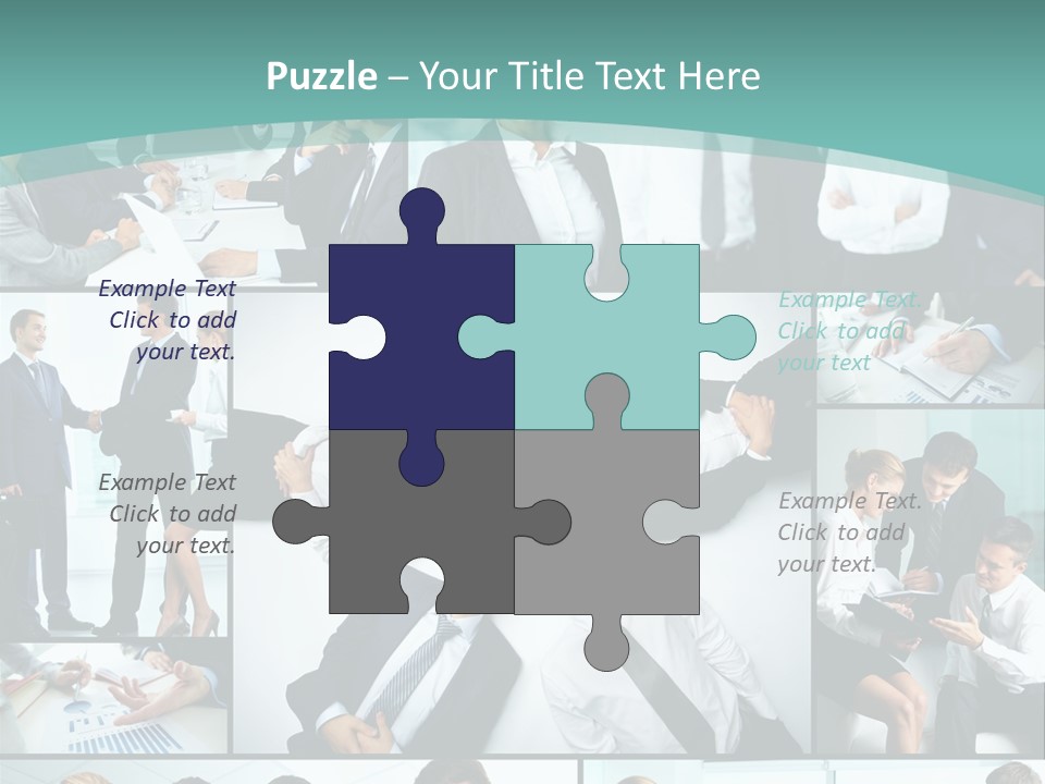 Blue Sky Holding Selling PowerPoint Template