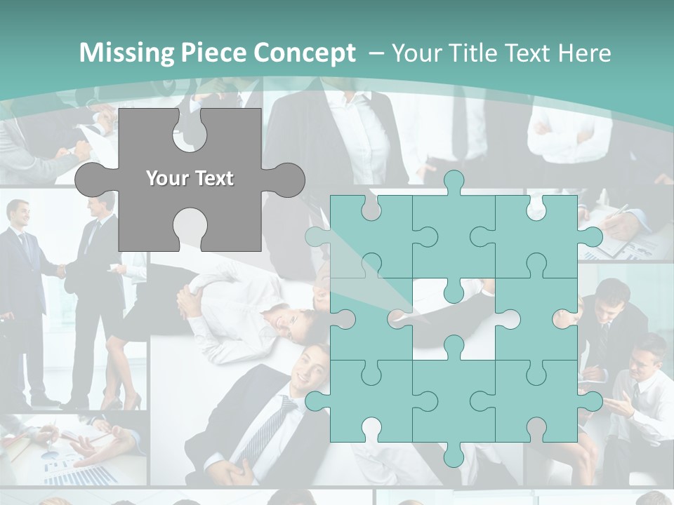 Blue Sky Holding Selling PowerPoint Template