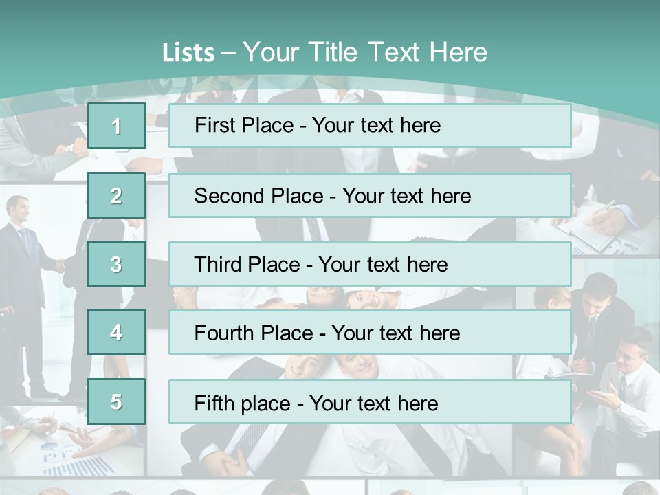 Blue Sky Holding Selling PowerPoint Template