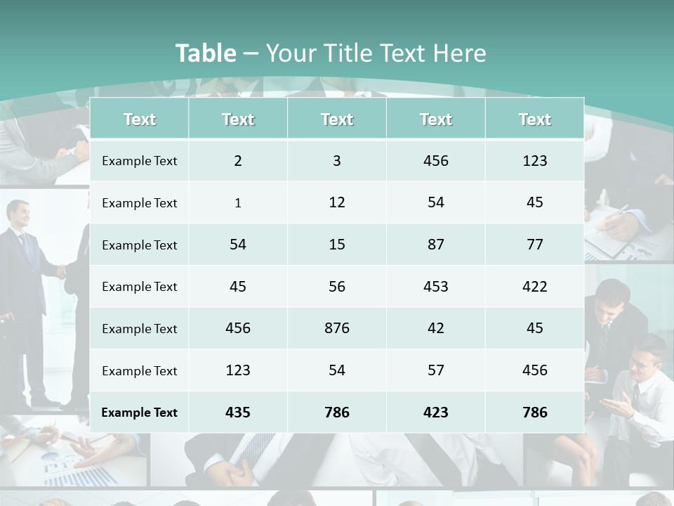 Blue Sky Holding Selling PowerPoint Template