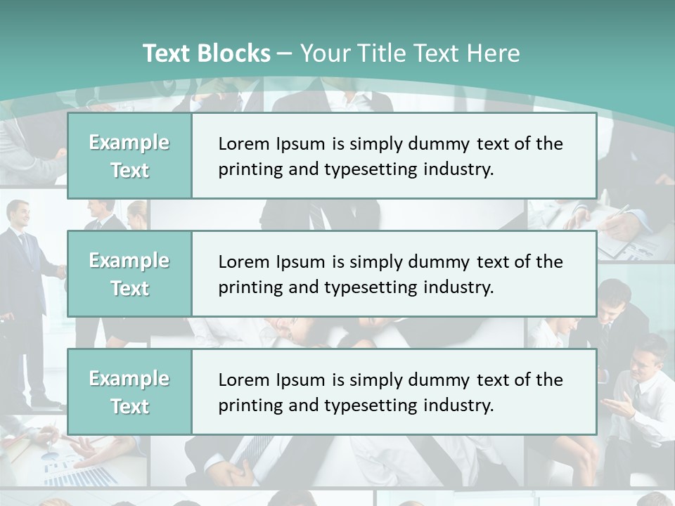 Blue Sky Holding Selling PowerPoint Template