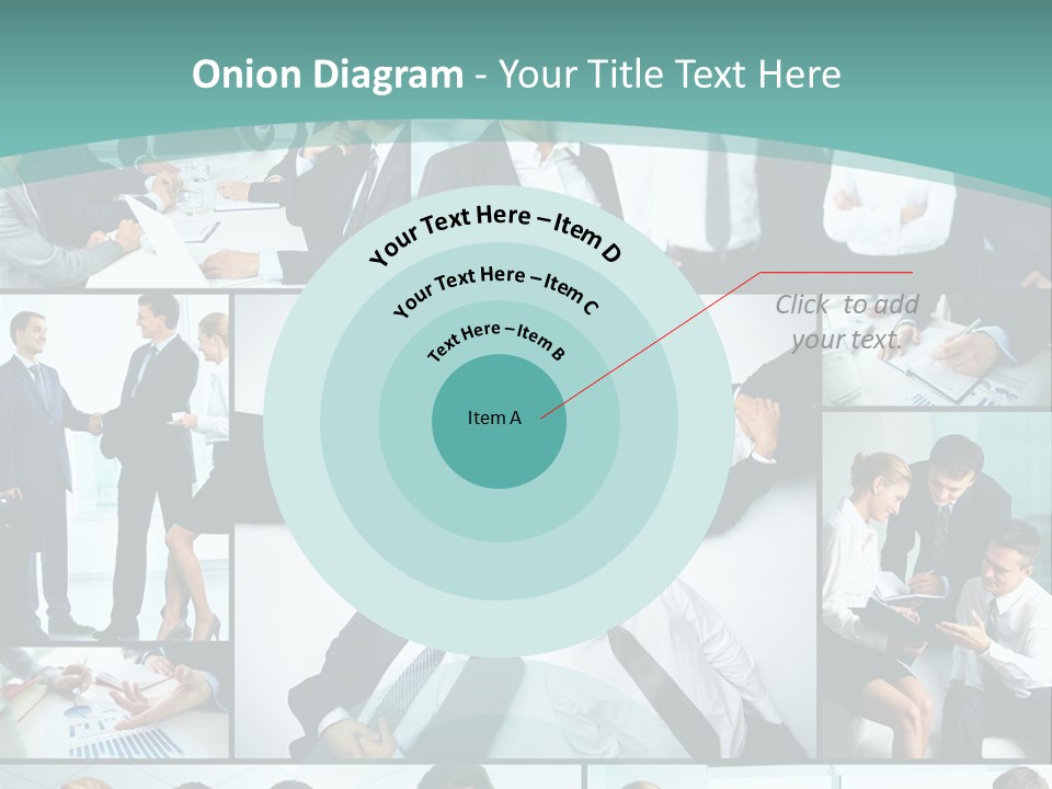 Blue Sky Holding Selling PowerPoint Template