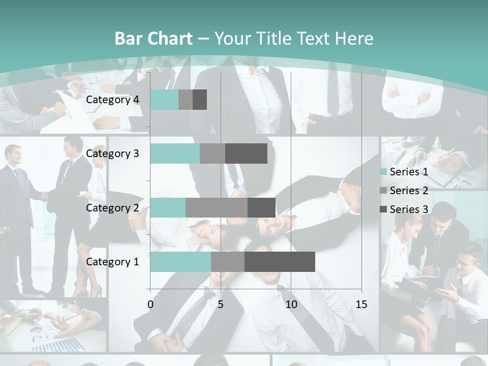 Blue Sky Holding Selling PowerPoint Template