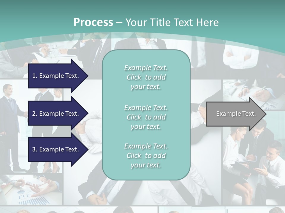 Blue Sky Holding Selling PowerPoint Template