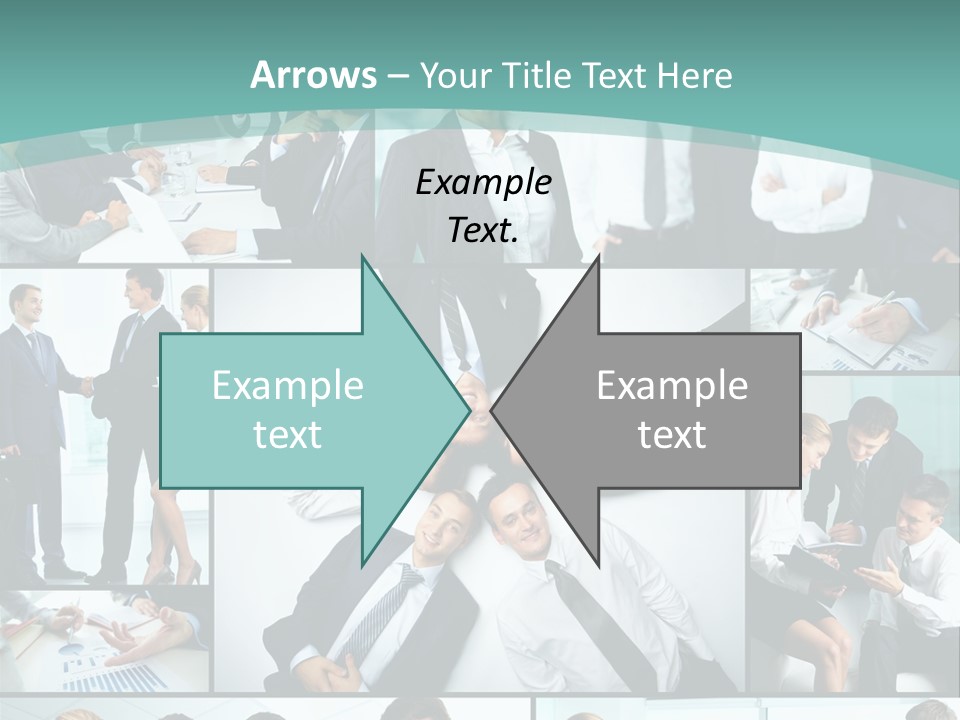 Blue Sky Holding Selling PowerPoint Template