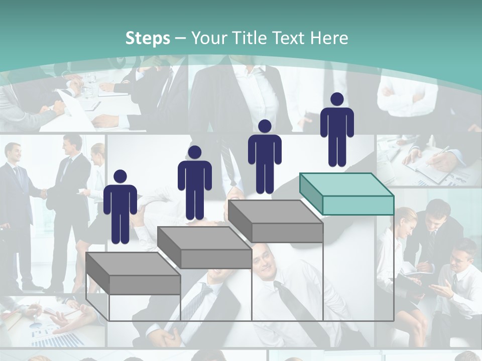 Blue Sky Holding Selling PowerPoint Template