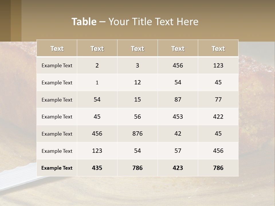 Architect Home Structure PowerPoint Template