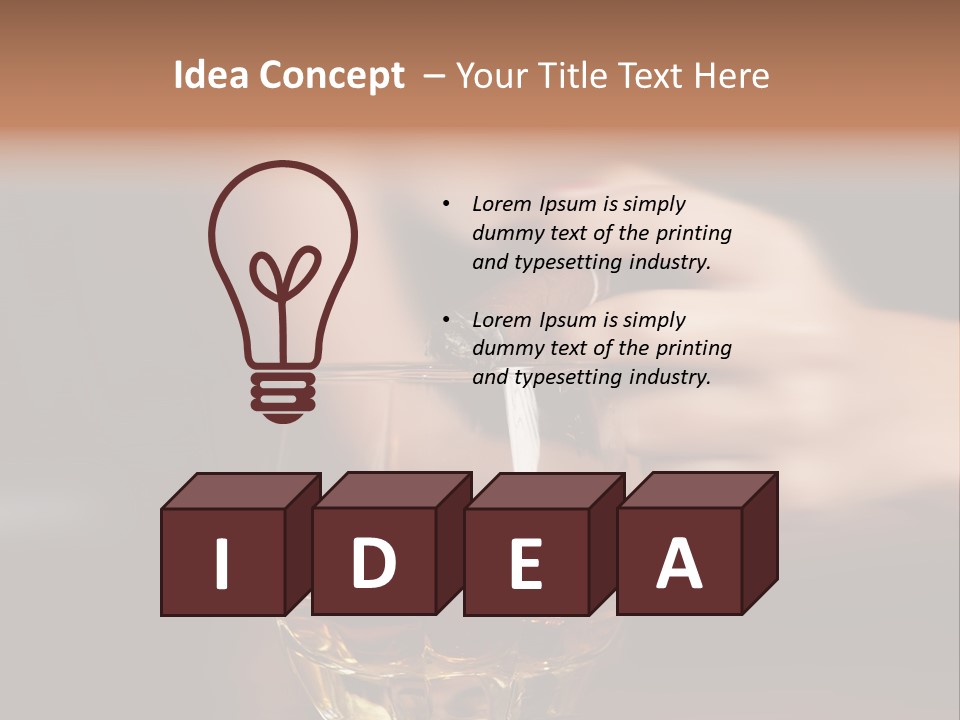 Lawn Architect Leaf PowerPoint Template