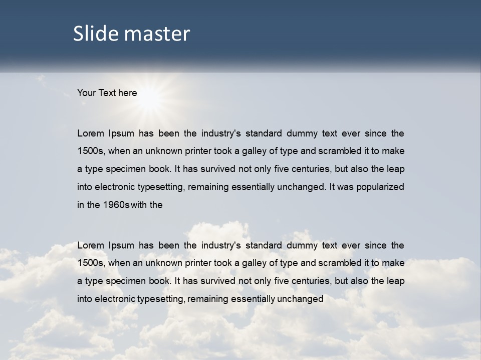 Made Garden Park PowerPoint Template