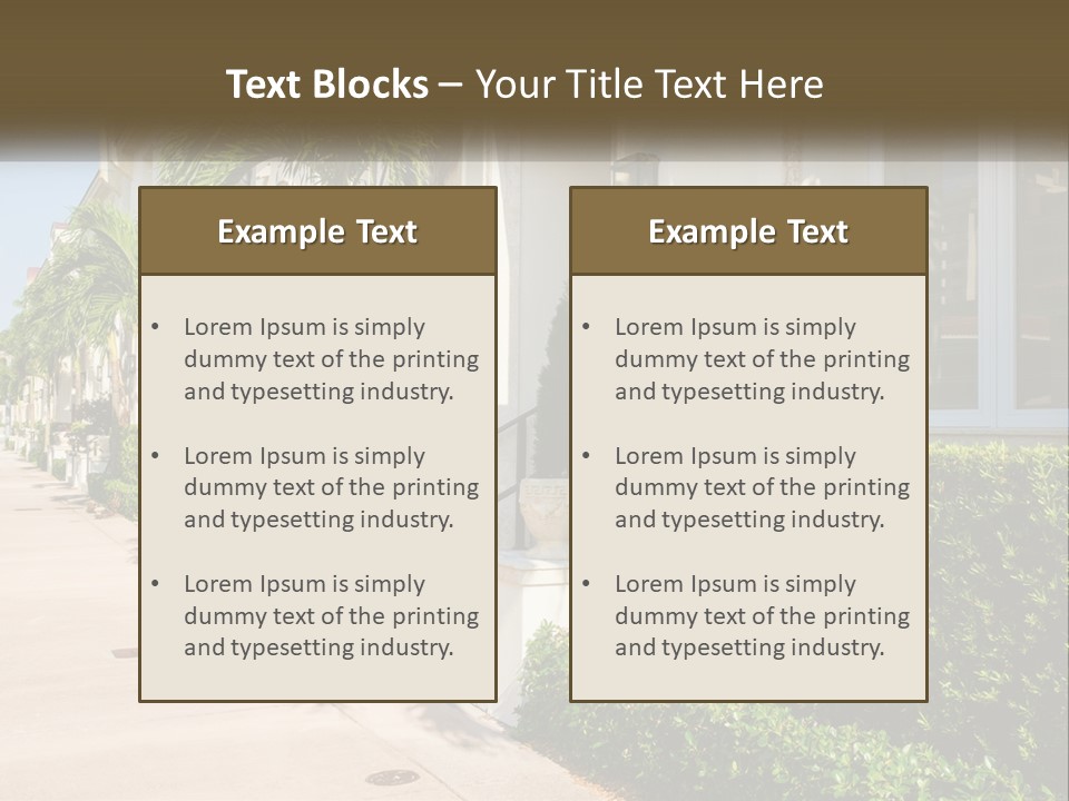 Property Construction Estate PowerPoint Template