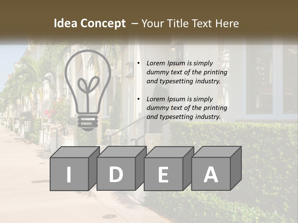 Property Construction Estate PowerPoint Template