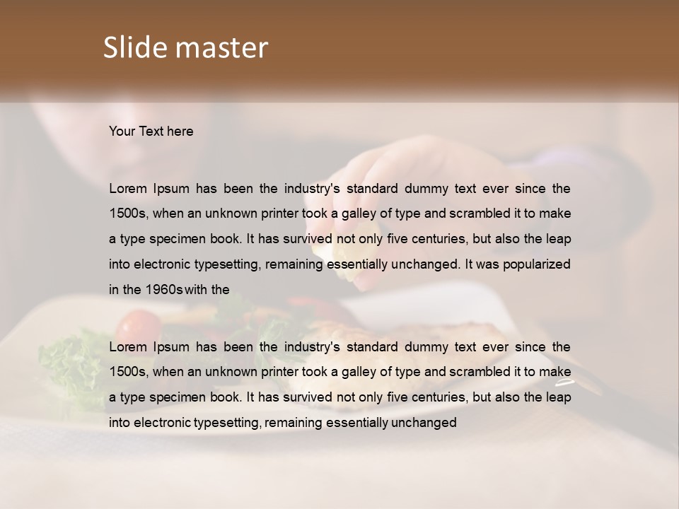 Leaf Business Construct PowerPoint Template