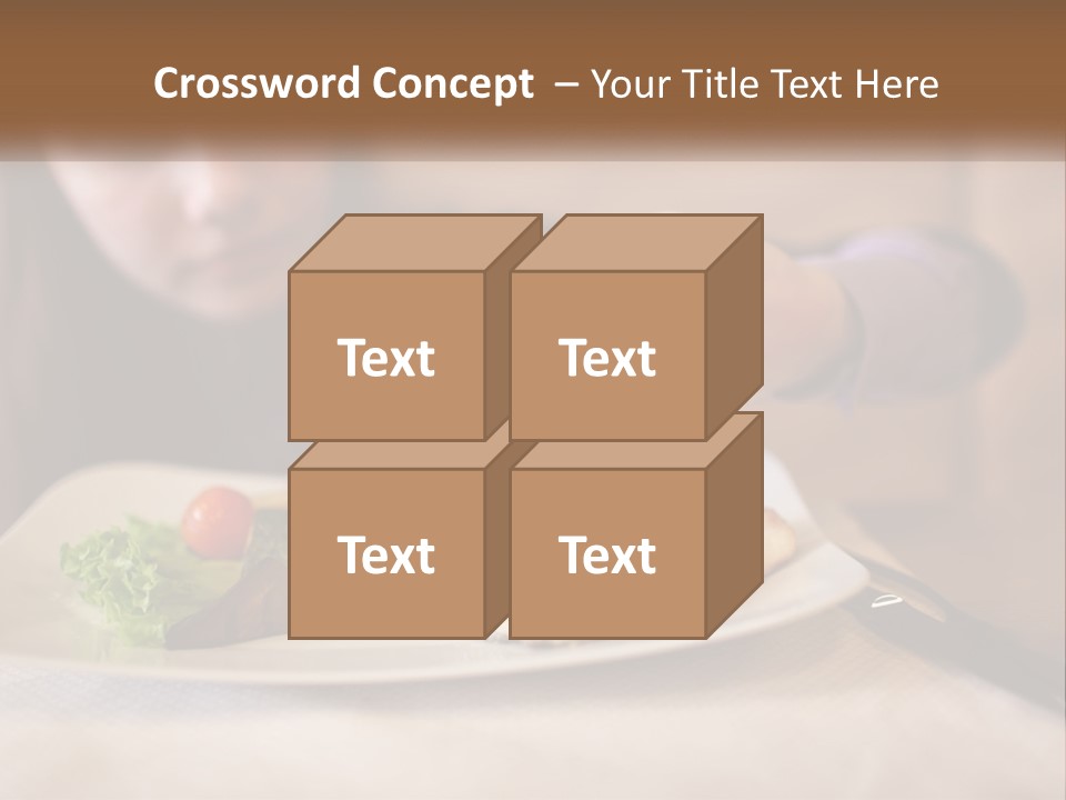 Leaf Business Construct PowerPoint Template