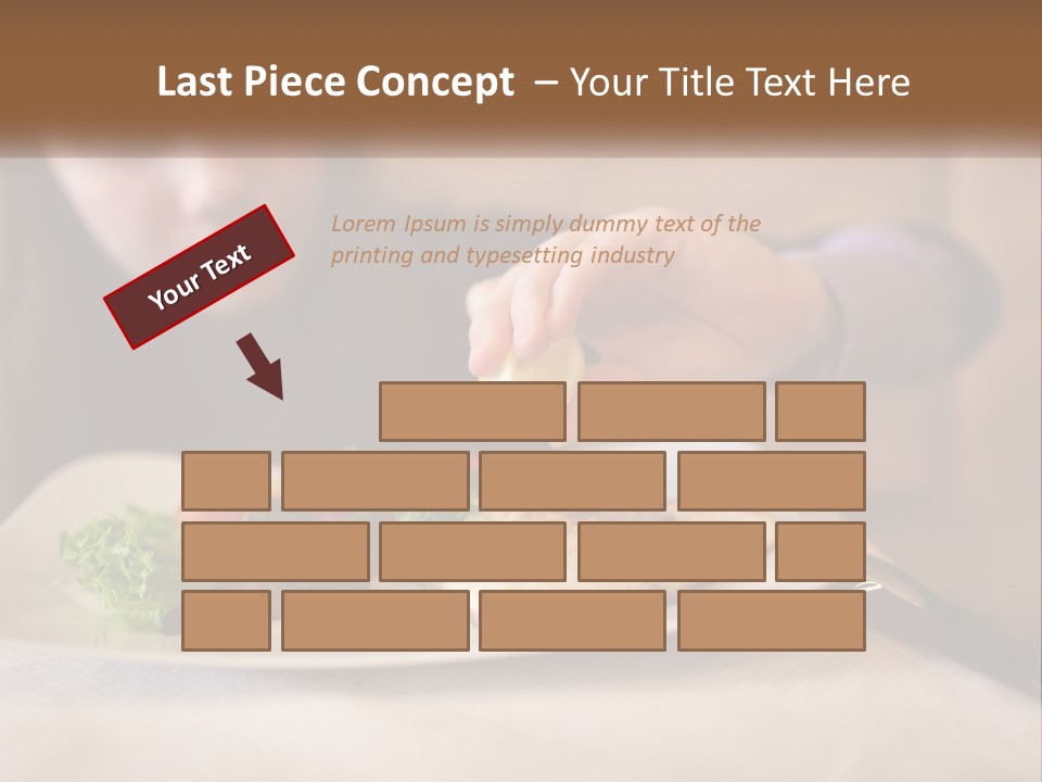 Leaf Business Construct PowerPoint Template