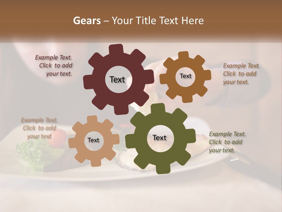 Leaf Business Construct PowerPoint Template