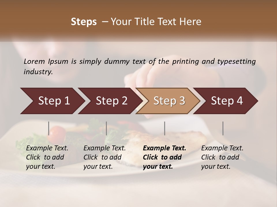 Leaf Business Construct PowerPoint Template