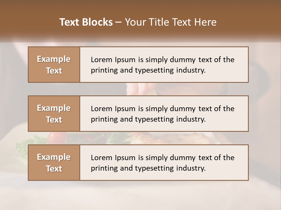 Leaf Business Construct PowerPoint Template