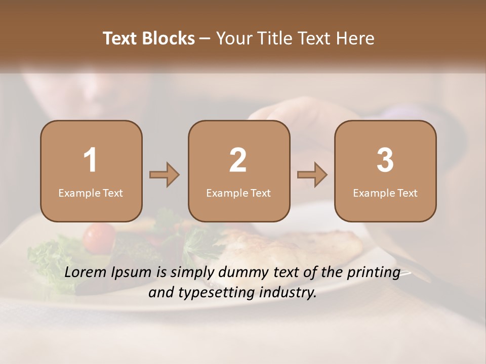 Leaf Business Construct PowerPoint Template
