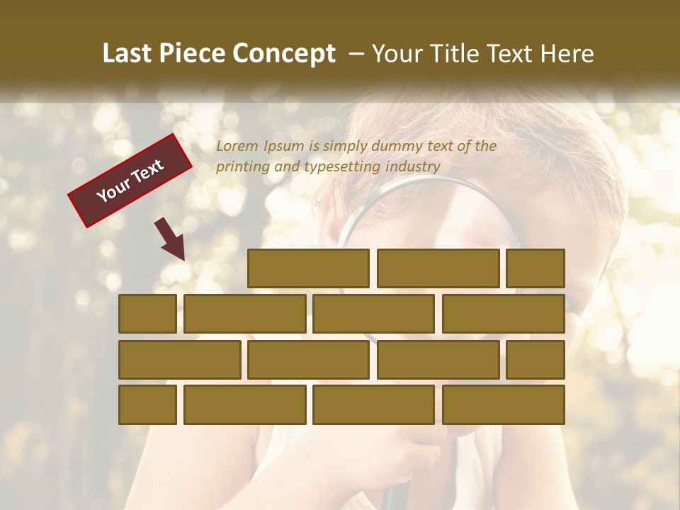 Grass Selling Construct PowerPoint Template