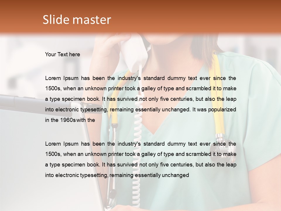 Ownership Lawn Cloud PowerPoint Template