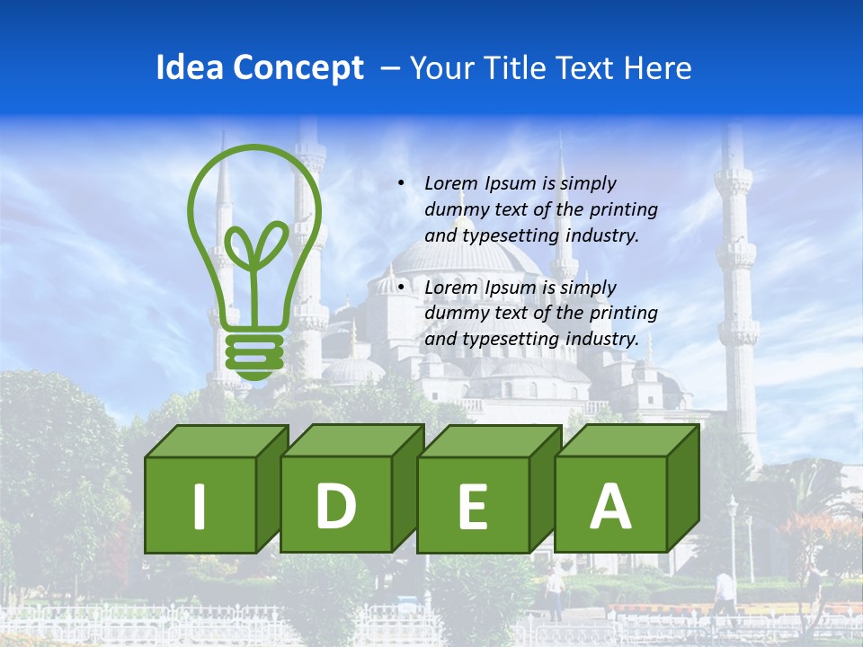 Build Structure Purchase PowerPoint Template