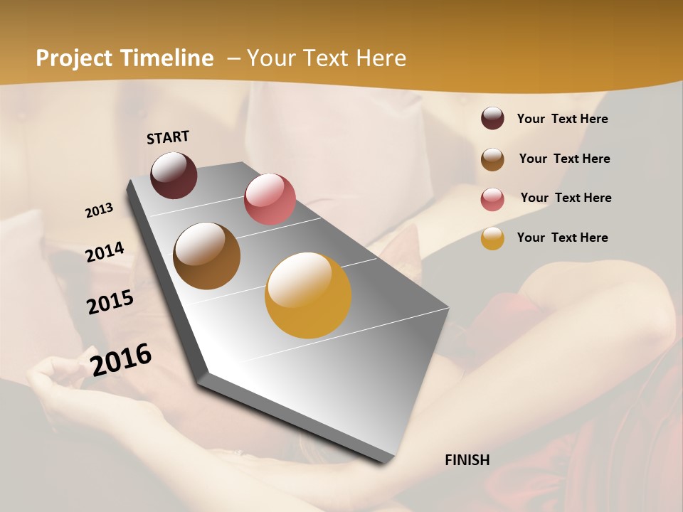 Hand Home Purchase PowerPoint Template