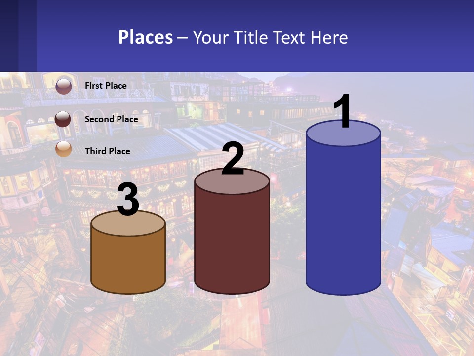 Grass Construct House PowerPoint Template