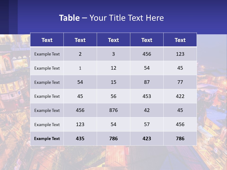 Grass Construct House PowerPoint Template