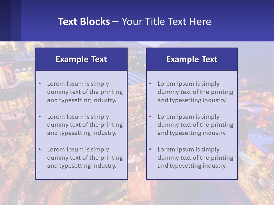 Grass Construct House PowerPoint Template