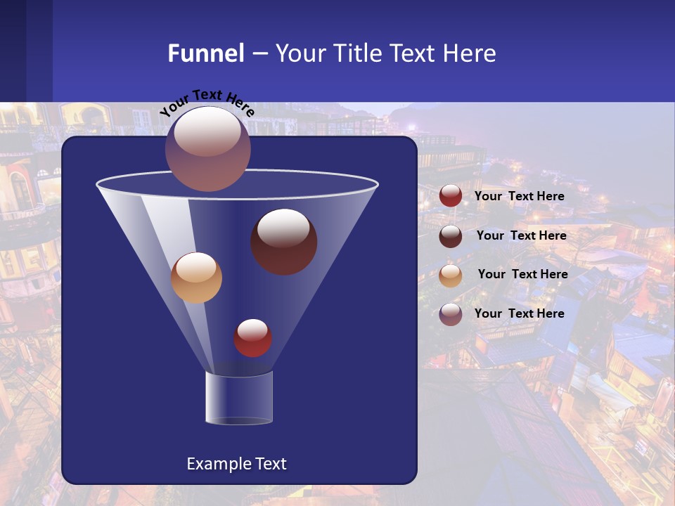 Grass Construct House PowerPoint Template