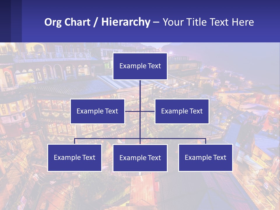 Grass Construct House PowerPoint Template