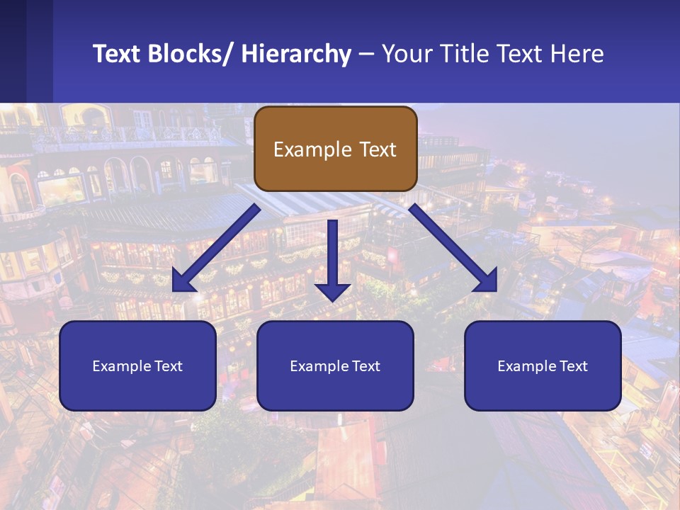 Grass Construct House PowerPoint Template