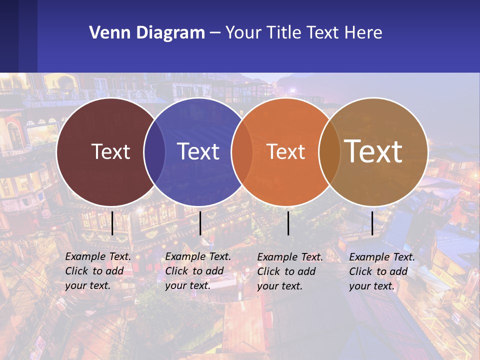 Grass Construct House PowerPoint Template