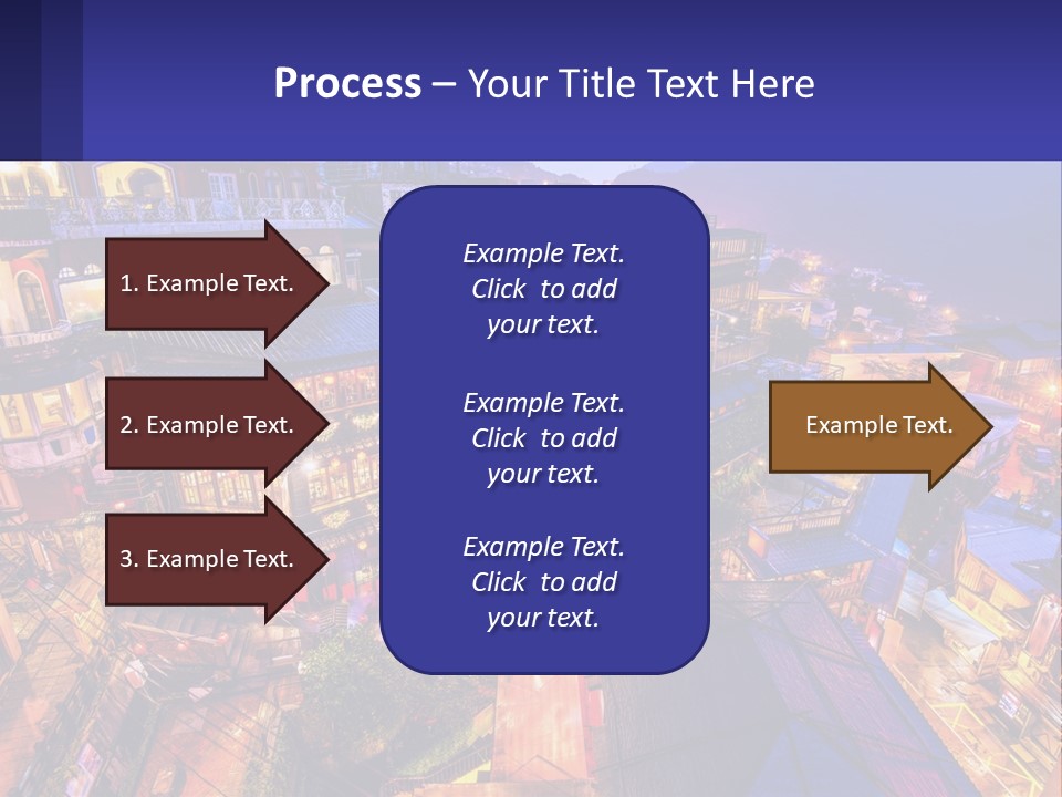 Grass Construct House PowerPoint Template