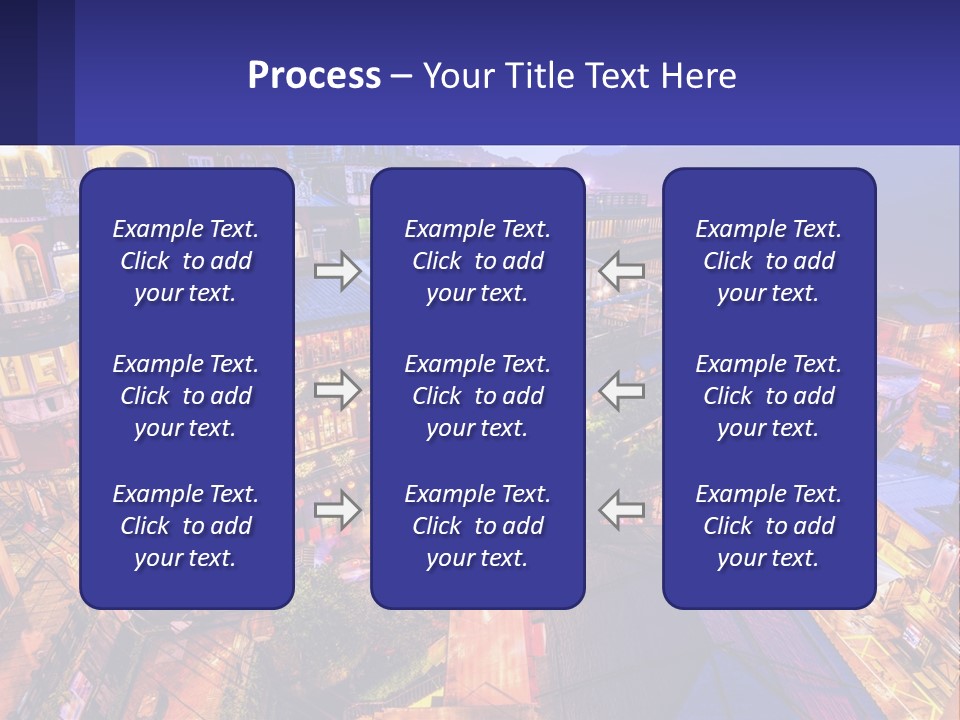 Grass Construct House PowerPoint Template
