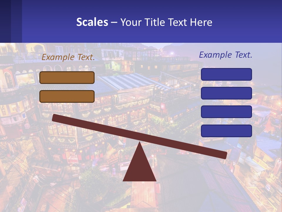 Grass Construct House PowerPoint Template