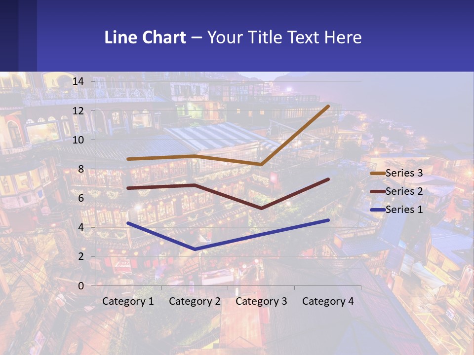 Grass Construct House PowerPoint Template