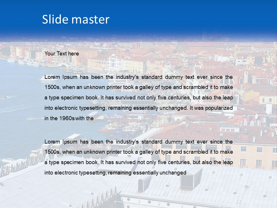 Model Leaf Property PowerPoint Template