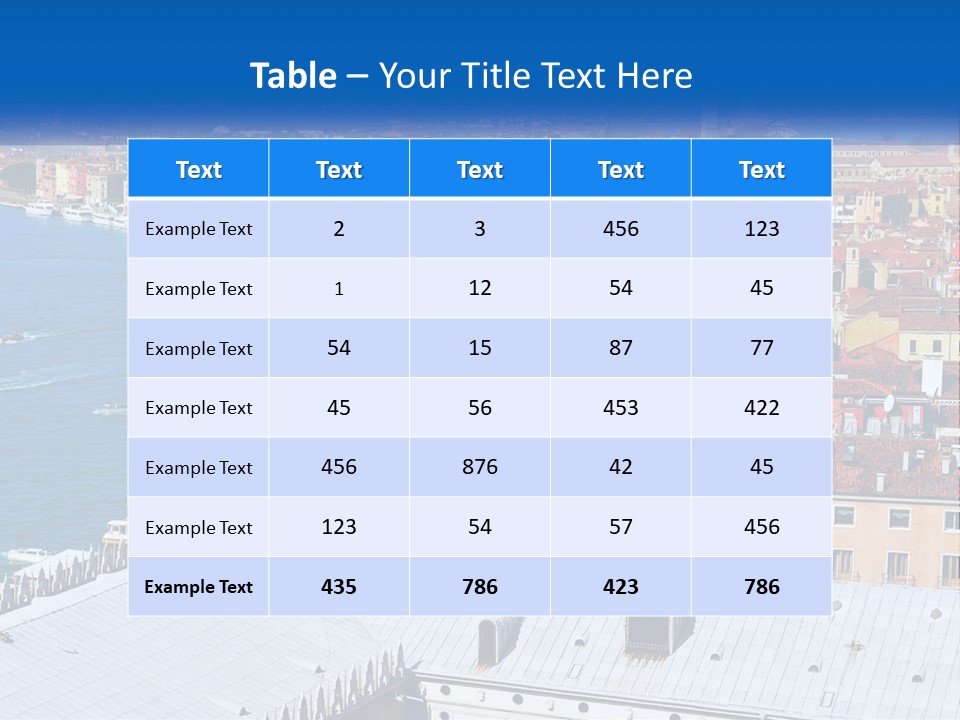 Model Leaf Property PowerPoint Template