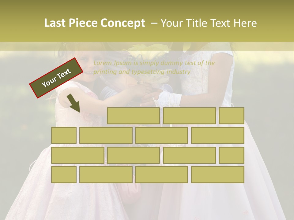Human Hand Selling Architecture PowerPoint Template