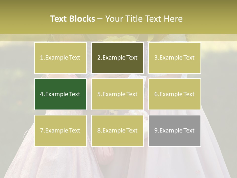 Human Hand Selling Architecture PowerPoint Template