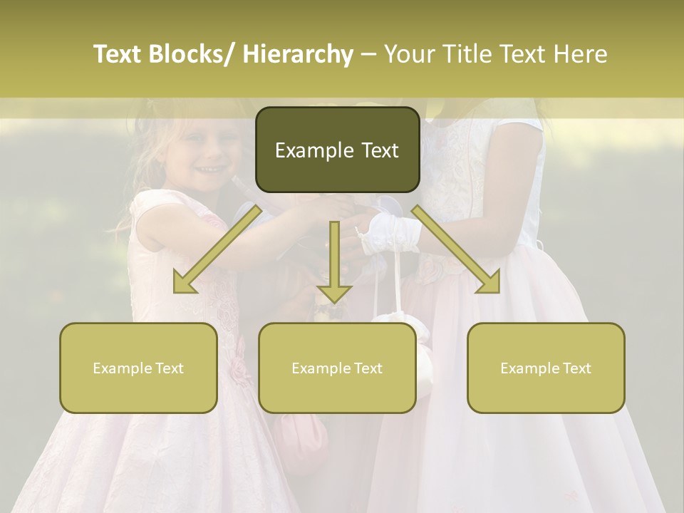 Human Hand Selling Architecture PowerPoint Template