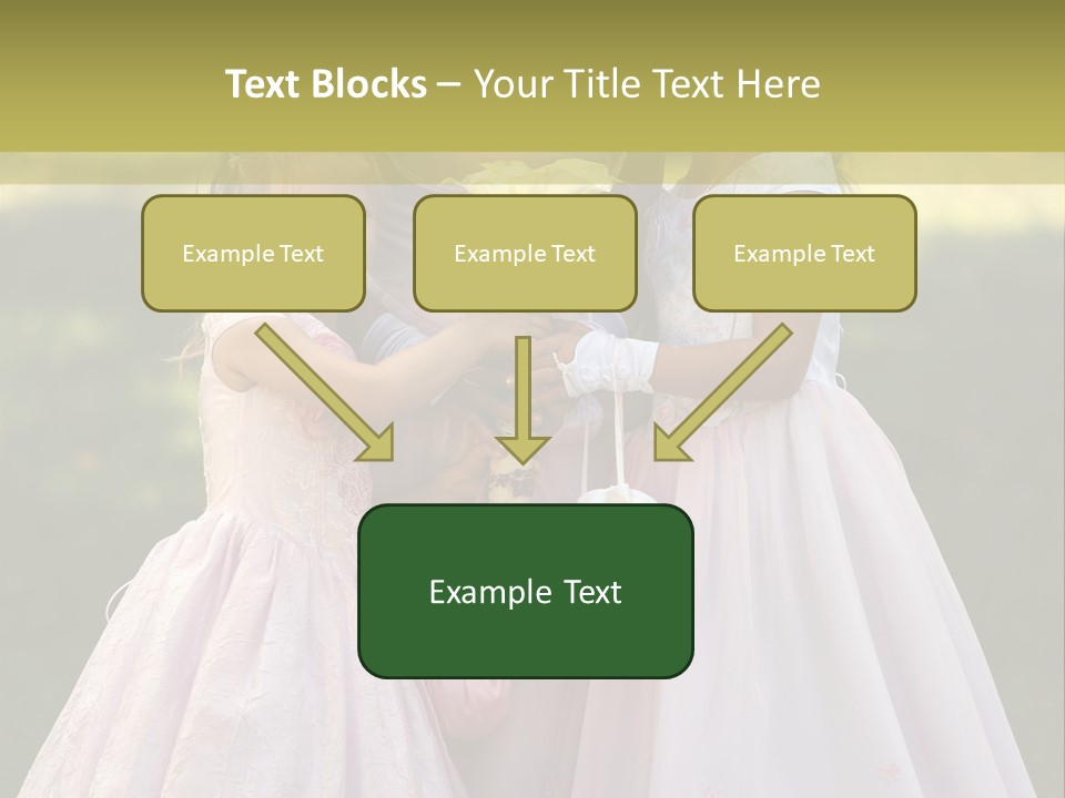 Human Hand Selling Architecture PowerPoint Template