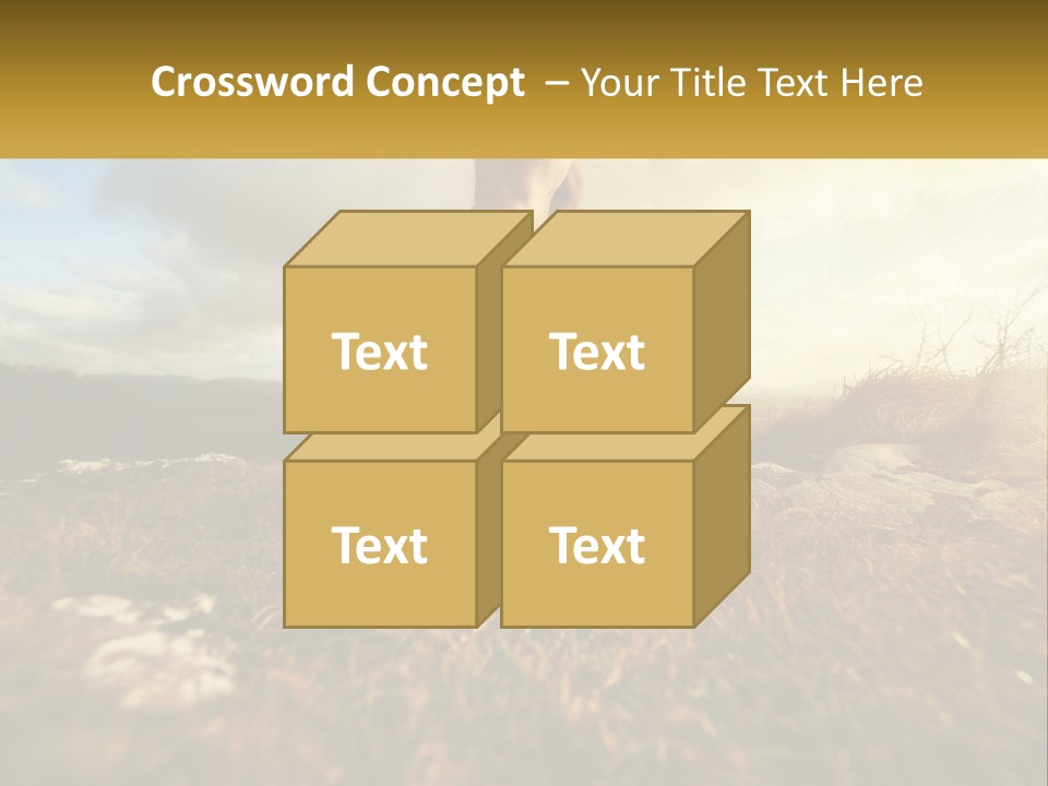 Lawn Structure Dream PowerPoint Template