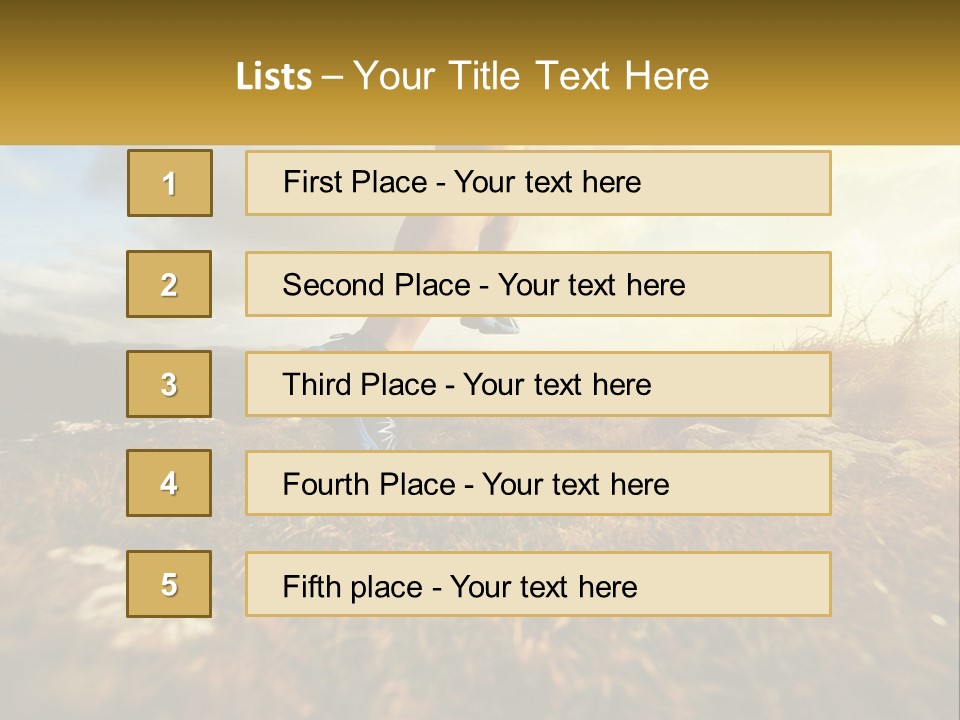 Lawn Structure Dream PowerPoint Template